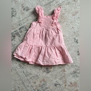 First impressions pink dress
